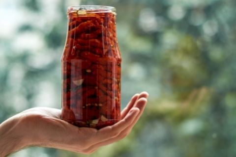 Вяленые помидоры в дегидраторе