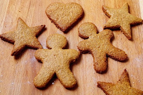 Имбирное цельнозерновое печенье Pepparkakor