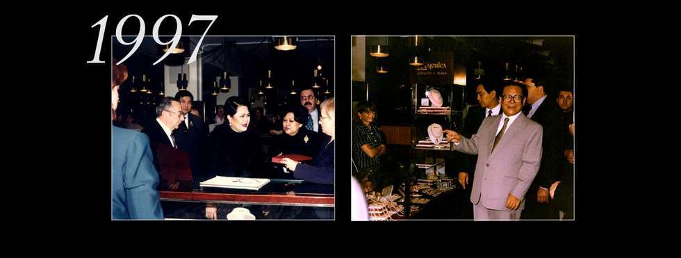 QUEEN SIRIKIT OF THAILAND/ JIANG ZEMIN, PRESIDENT OF THE REPUBLIC OF CHINA