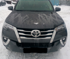 Установка предпускового подогревателя на Toyota Fortuner