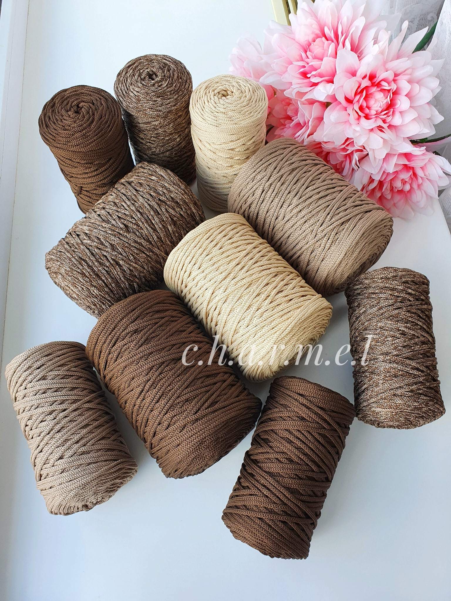 Polyester cord 4 mm in stock!