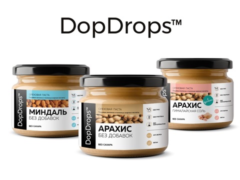 Ребрендинг Упаковки DopDrops