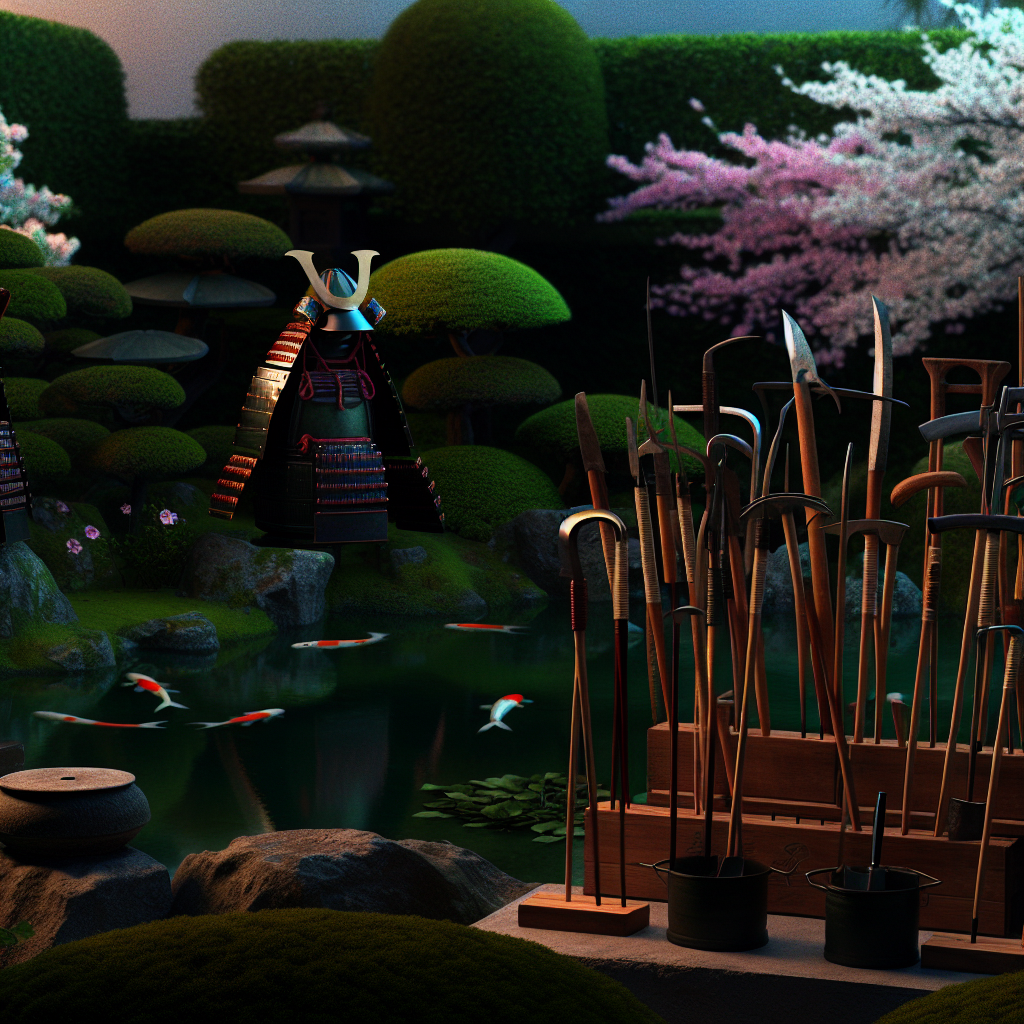 Samurai: японские садовые инструменты