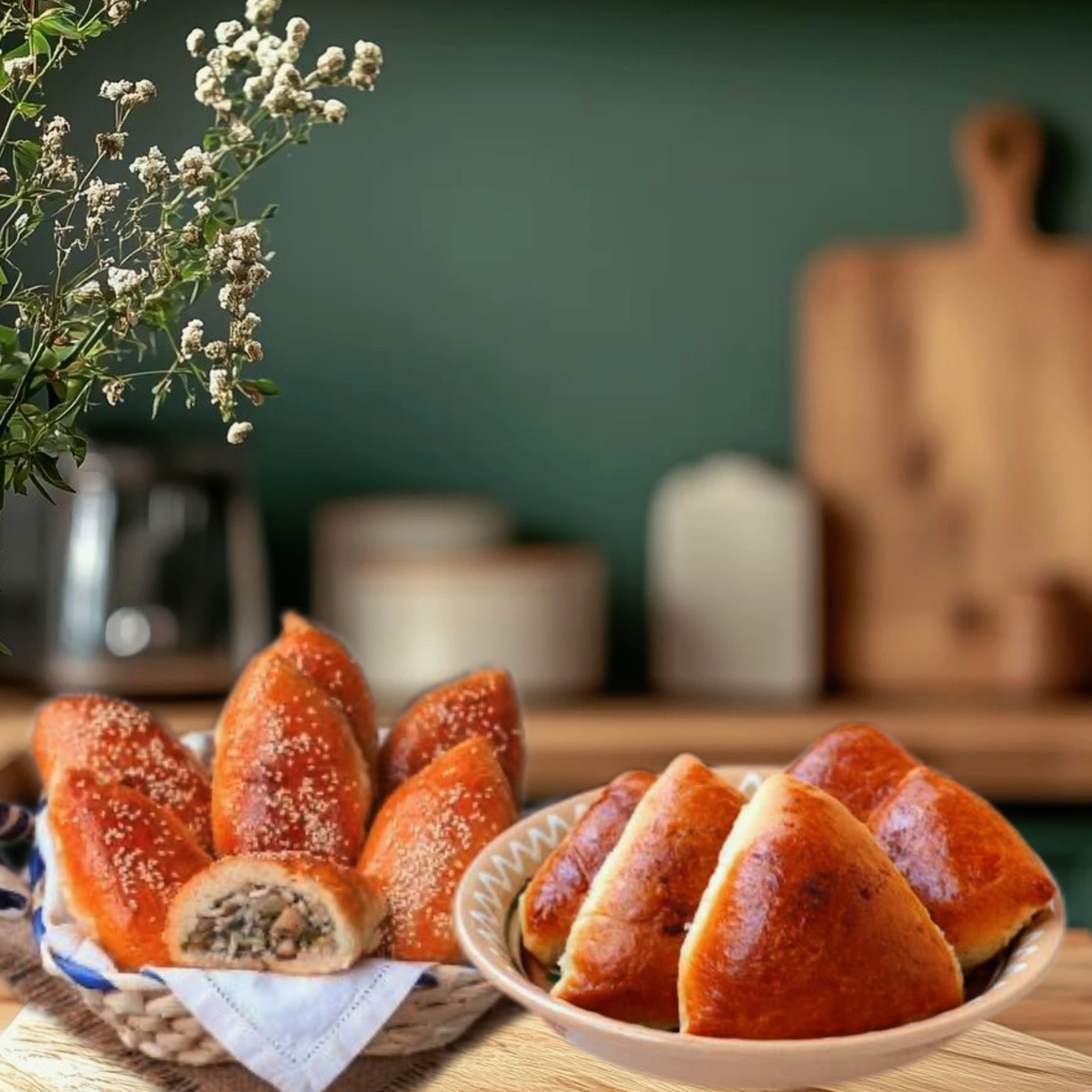 Копченые продукты в выпечке