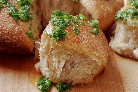 Пампушки на закваске. К Борщу!