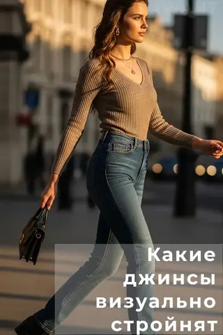Прямые, wide или slouchy: какие джинсы визуально стройнят
