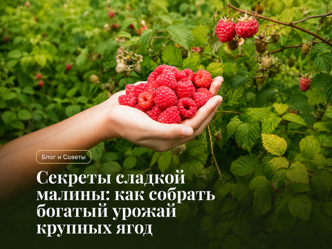 Как вырастить крупную и сладкую малину? Секреты садоводства
