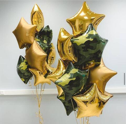 🌟 Воздушные шары к 23 февраля: создаём мужественное настроение! 🌟