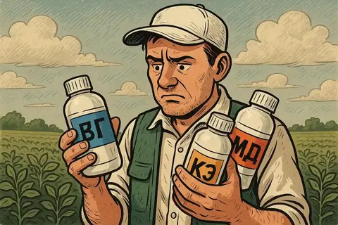 Что скрывается за буквами: практический гид по препаративным формам пестицидов