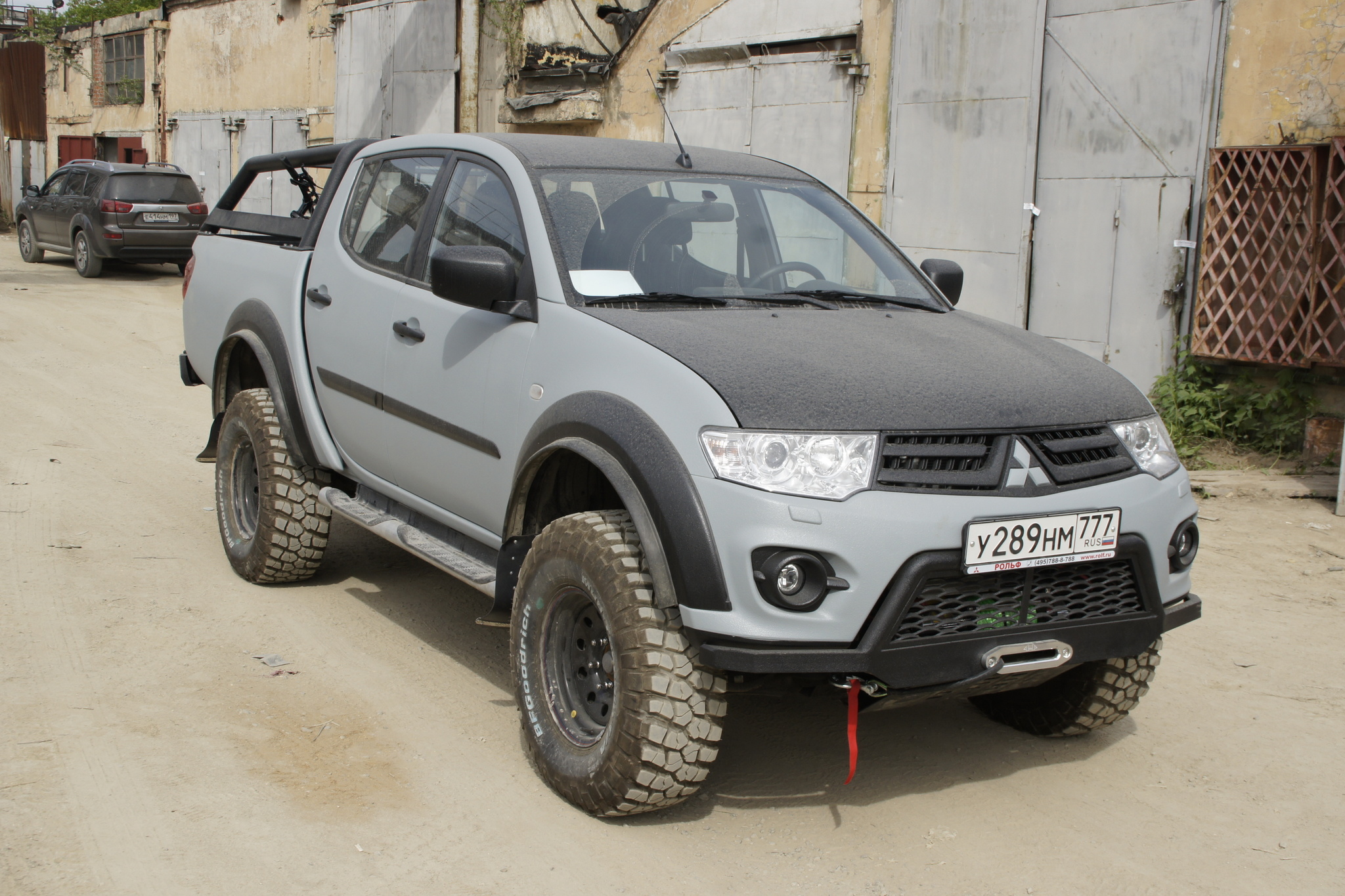 Mitsubishi L200 New подвеска, бодилифт, силовой обвес.