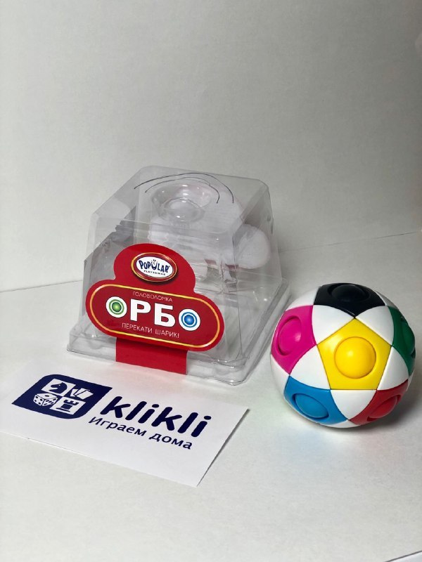 Необычная детская головоломка шар ОРБО: как играть