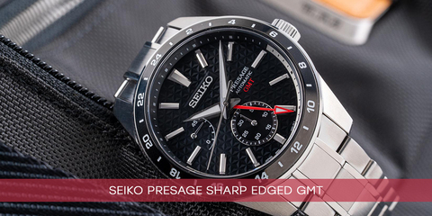 Коллекция Seiko Presage Sharp Edged GMT