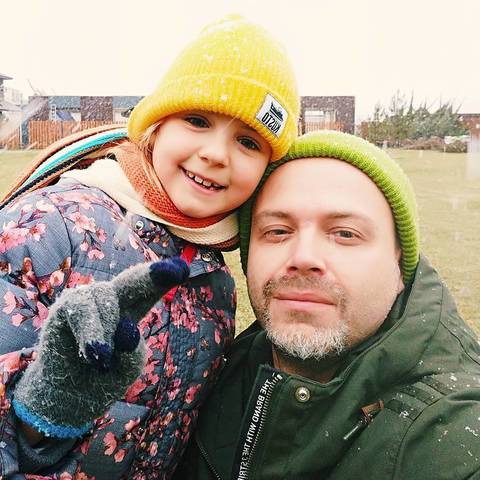Дмитрий с дочкой