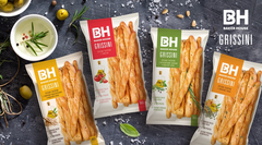 Полезный перекус из солнечной Италии от BAKER HOUSE  Новинка  «GRISSINI» c томатом
