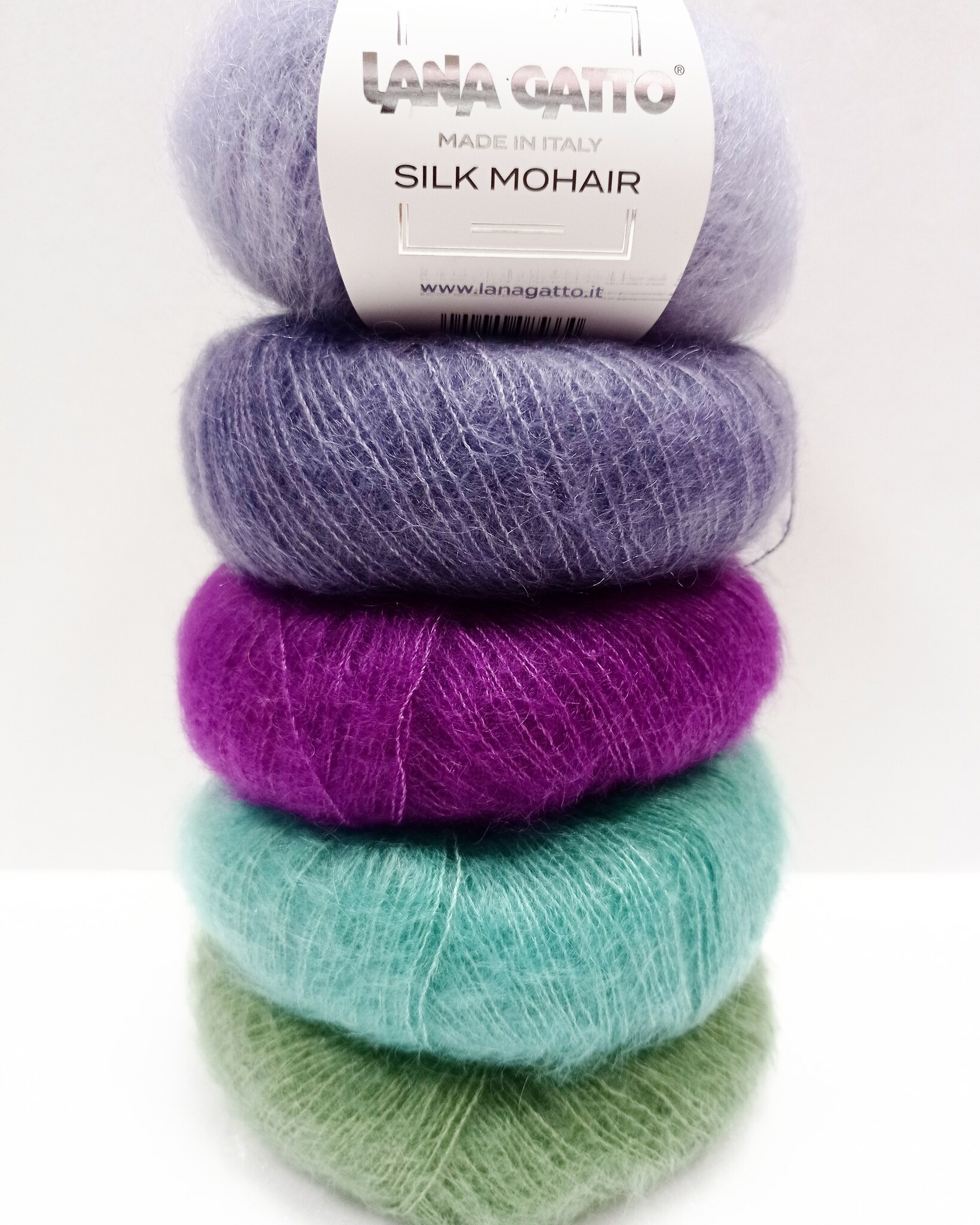 Новые цвета Silk Mohair от Lana Gatto