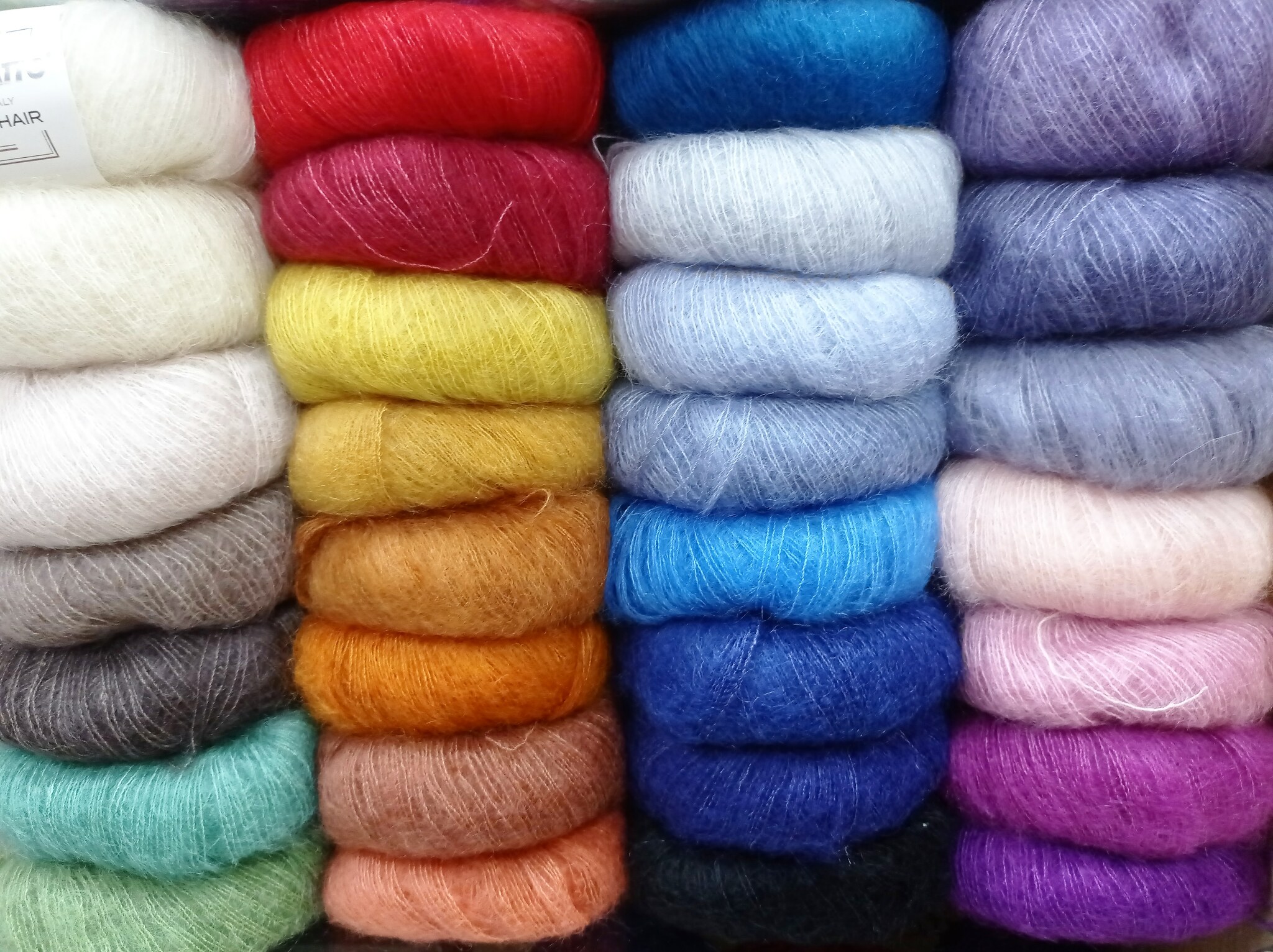 Итальянская пряжа Silk Mohair