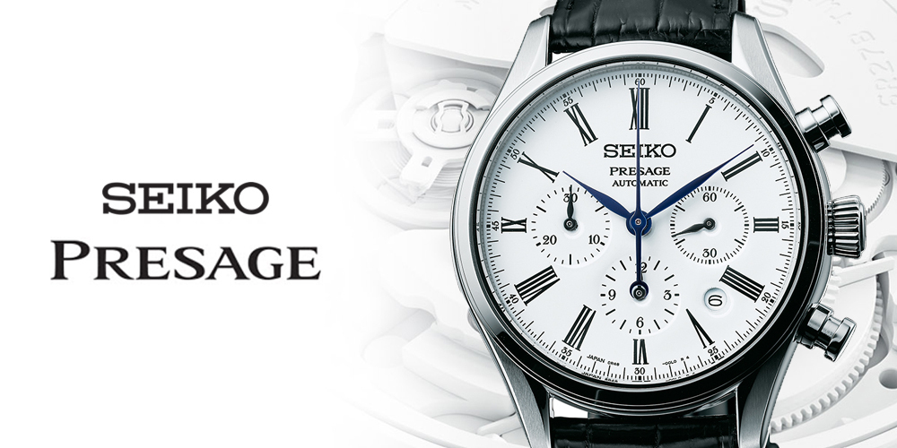 seiko presage enamel automatic