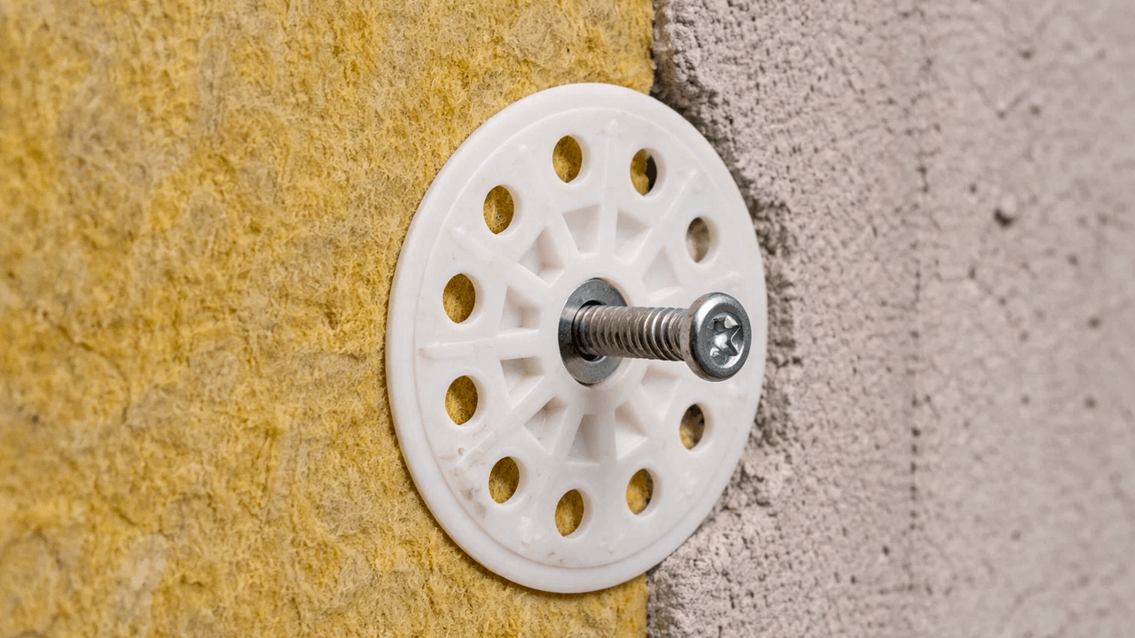 Как подобрать тарельчатый дюбель для теплоизоляции?