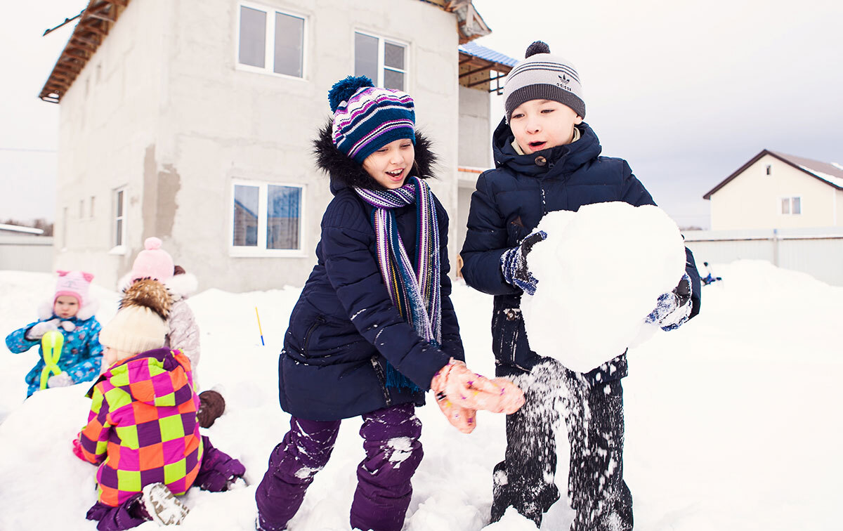 Как сделать квест на улице зимой?