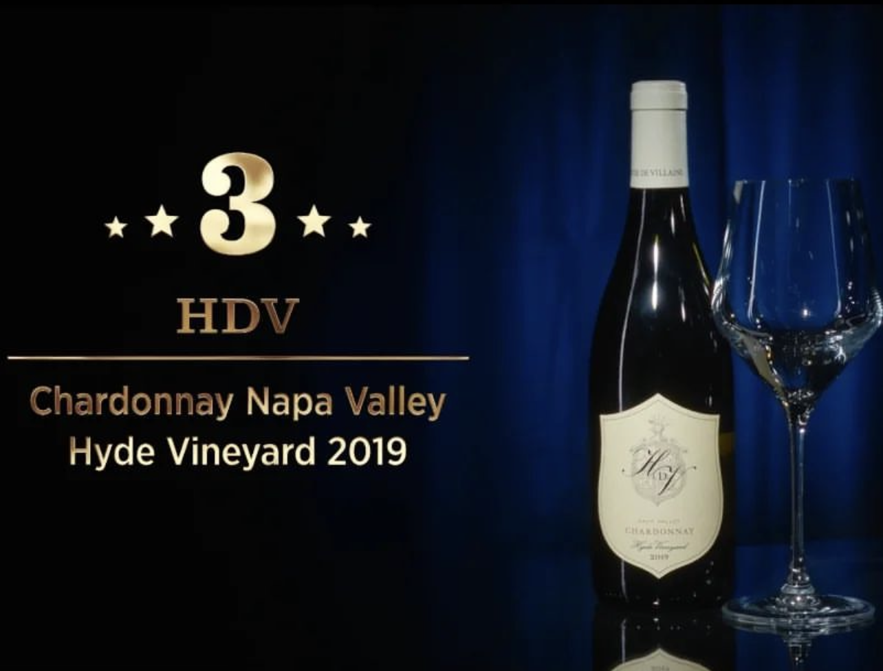 Hyde de Villaine на 3 строчке в Top 100 Wine Spectotor’s Wine of the Year 2022