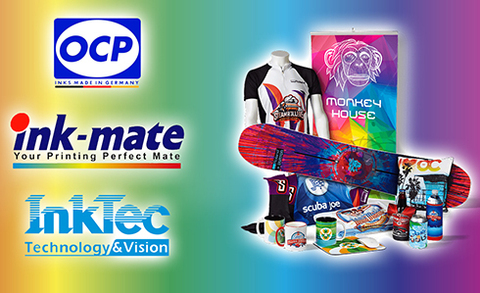 Сравнение сублимационных чернил. Что лучше: OCP или DCTEC, Ink-Mate или InkTec?