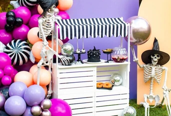 Spooky Skeletons Birthday Brunch Party
