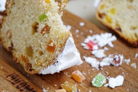 Куличи из сеяной домашней муки на закваске