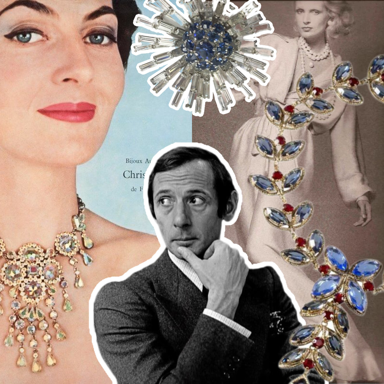 БИЖУТЕРИЯ DIOR 1960-х: когда украшения заговорили громче платья