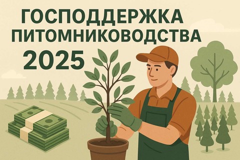 МЕРЫ ГОСУДАРСТВЕННОЙ ПОДДЕРЖКИ ПИТОМНИКОВОДСТВА 2025