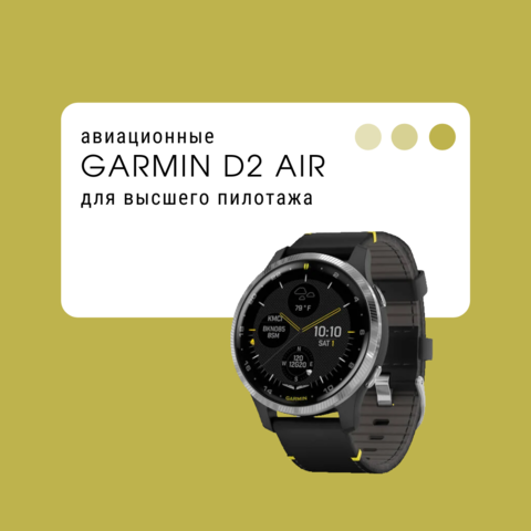 Авиационные Garmin D2 Air