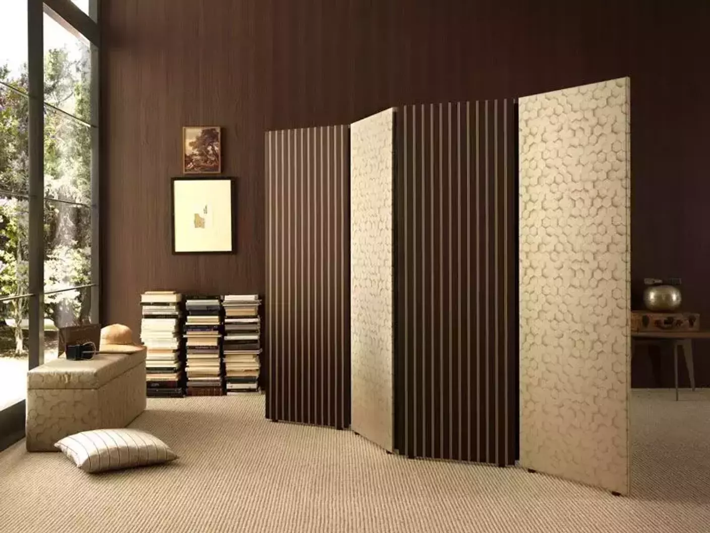 Дизайнерские ширмы – практичное и функциональное интерьерное решение и креативный арт-объект