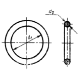 ГОСТ 18829-73 Кольца резиновые уплотнительные круглого сечения для гидравлических и пневматических устройств