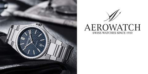 MILAN — новая коллекция часов AEROWATCH с интегрированным браслетом