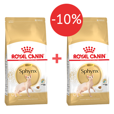 Корм для сфинксов Royal Canin 2 кг + 2 кг - 10%