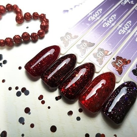 Гель лаки LOVE Serebro