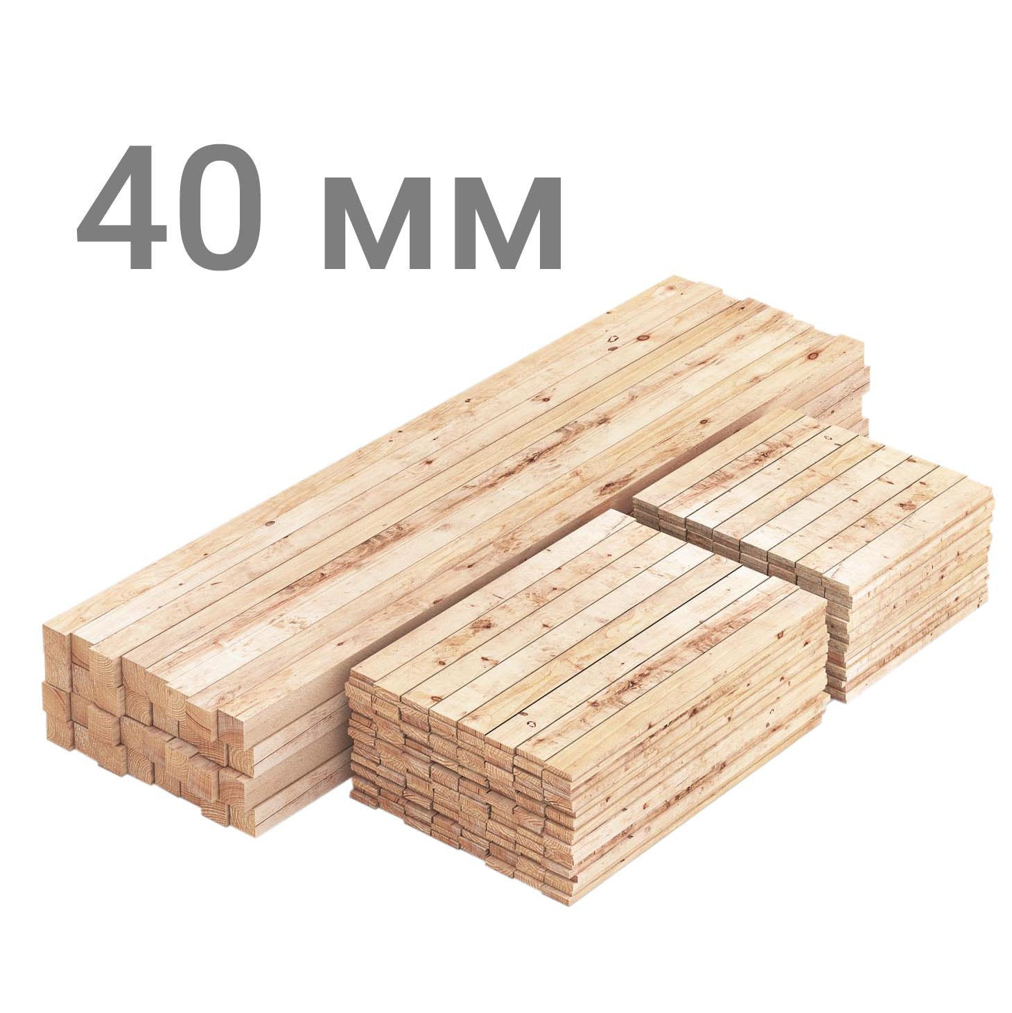 Доска 40 мм в Кургане - Цены за куб, за шт.