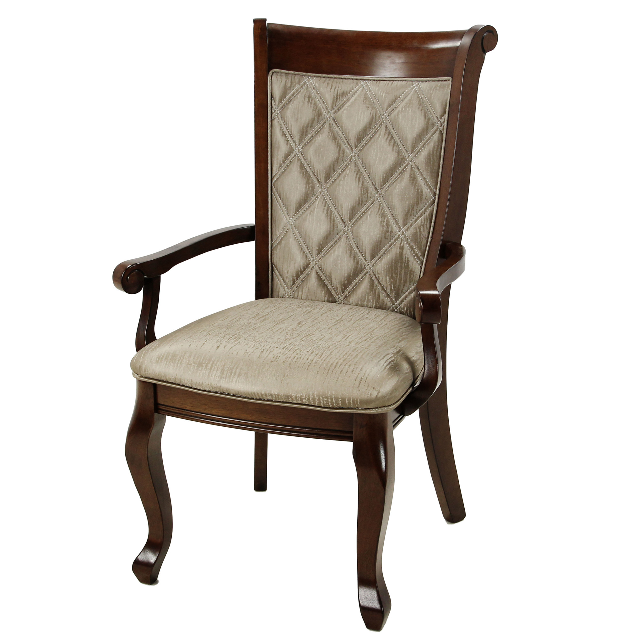 Деревянный стул с подлокотниками: стильное кресло из дерева в классическом дизайне