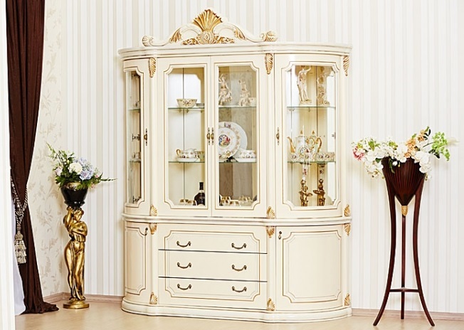 ВИТРИНЫ в гостиную выгодно купить в интернет-магазине "Мебель Росса"