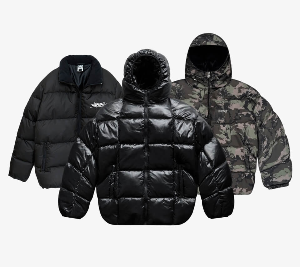 Коллекция одежды Пуховики