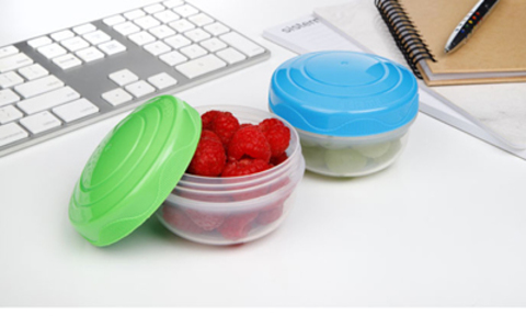 Sistema Snack Attack To Go Snack and Dip Container Pack 