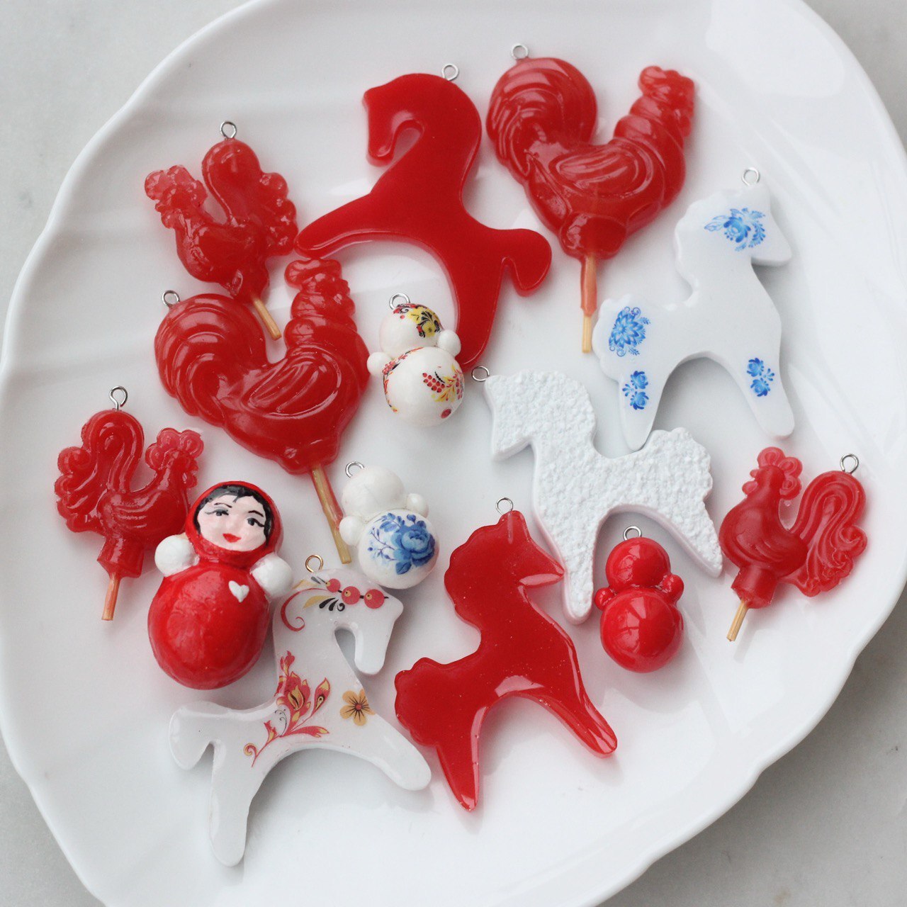 Подвески ручной работы