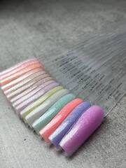 Жидкий полигель с классическими блестками