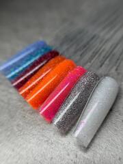 Жидкий полигель со светоотражающими блестками