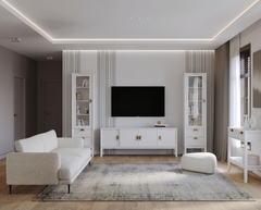 Бридж белый лак