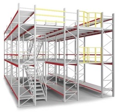 Стеллажи мезонины