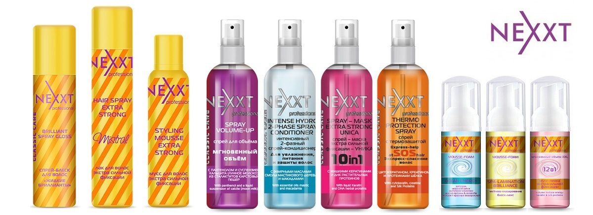 Nexxt professional для волос как пользоваться
