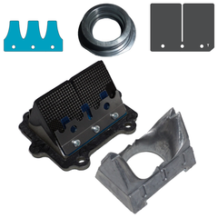 Впускной фланец, клапанный домик