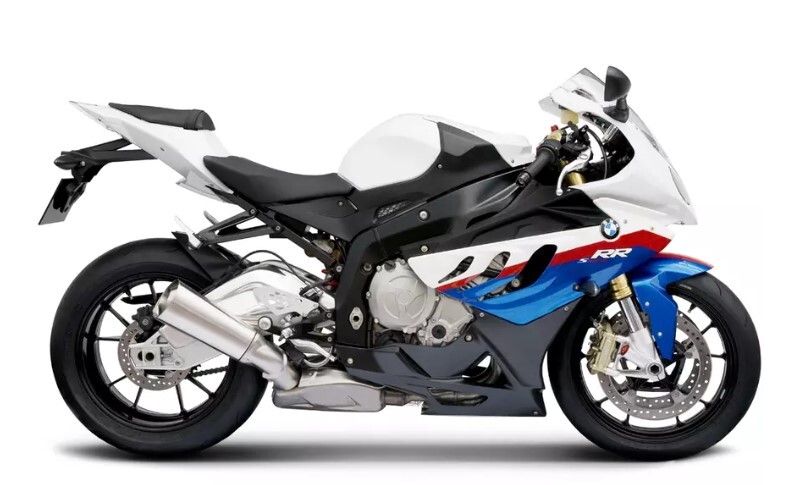 Мотоцикл BMW s1000rr розовый