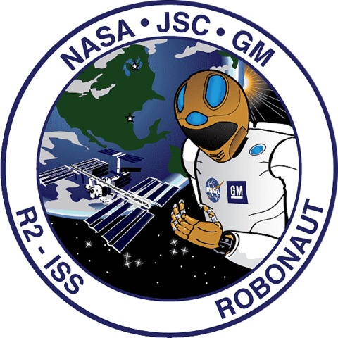 Лого NASA Johnson Space Center and GM