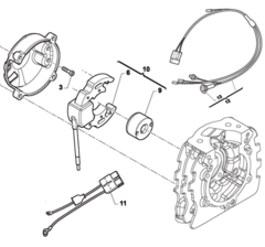 Сторона зажигания (левая)